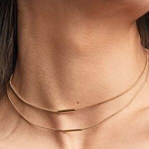 Uncommon James Tennessee Necklace - Gold. NWT